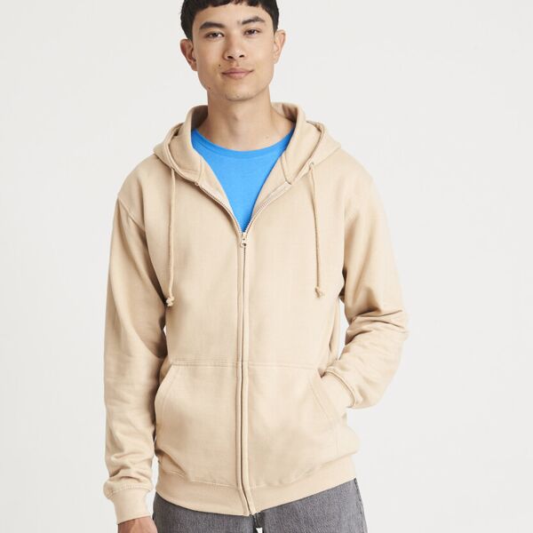 Zipped Hooded Sweatshirt by AWD Thumbnail