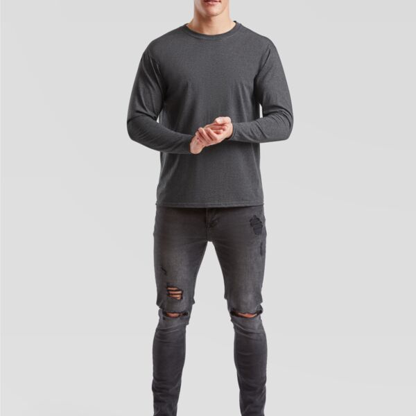 Long Sleeve T-Shirt by Fruit of the Loom Thumbnail