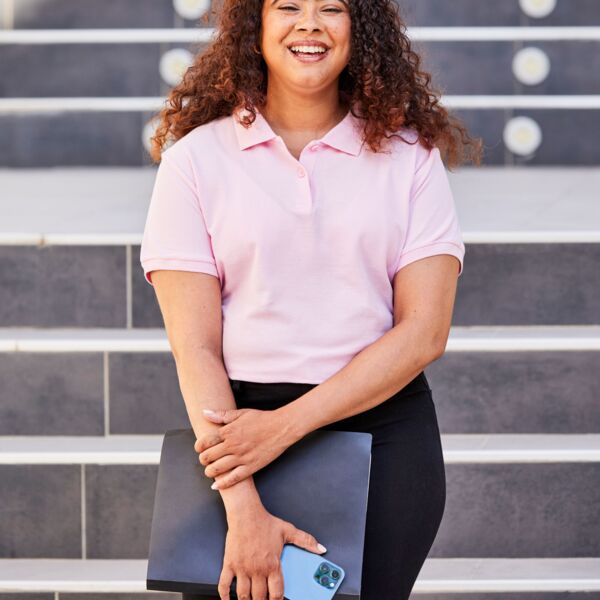 Ladies Premium  Polo Shirt by Fruit of the Loom Thumbnail