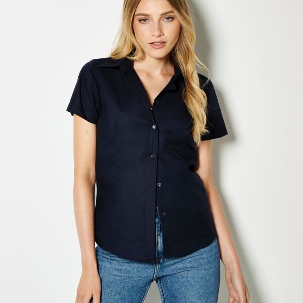 Ladies' Workwear Oxford Short Sleeve Shirt Thumbnail