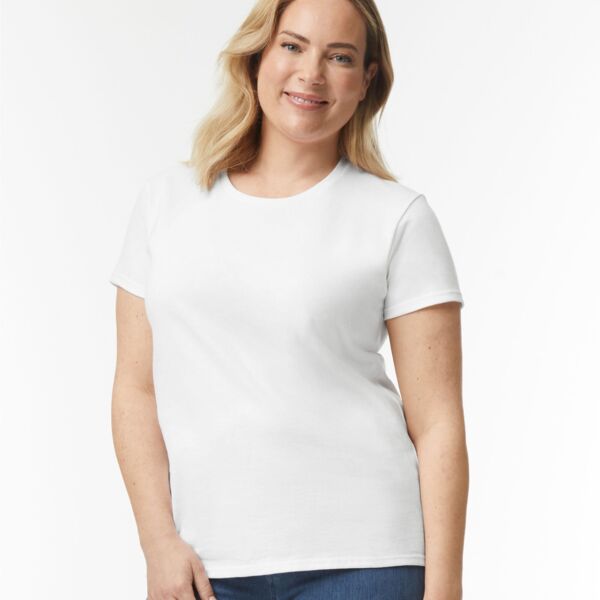 Ladies Heavy Cotton Semi Fitted T Shirt by Gildan Thumbnail